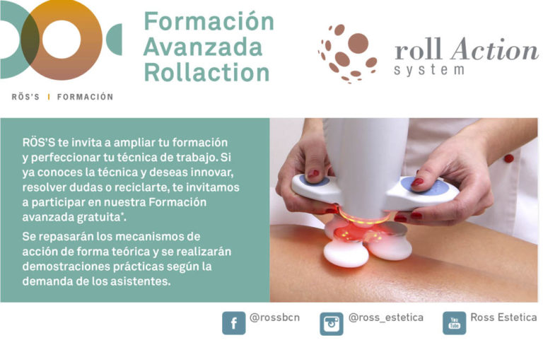 Formación avanzada Rollaction Madrid RÖS S ESTÉTICA