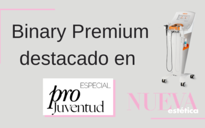 Nueva Estética destaca Binary Premium en su dosier especial Pro-Juventud