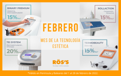 Febrero. Mes de la tecnología estética